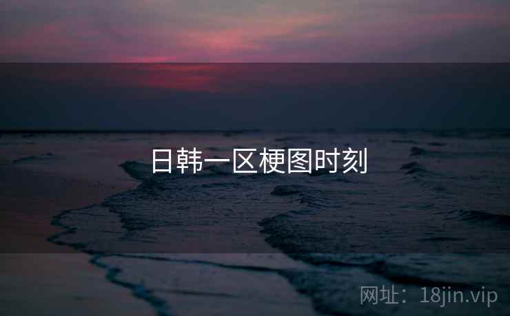 日韩一区梗图时刻