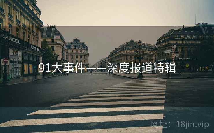 91大事件——深度报道特辑
