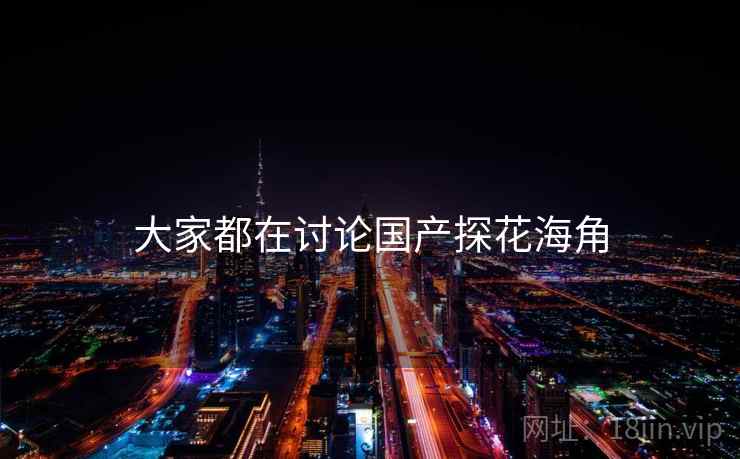 大家都在讨论国产探花海角