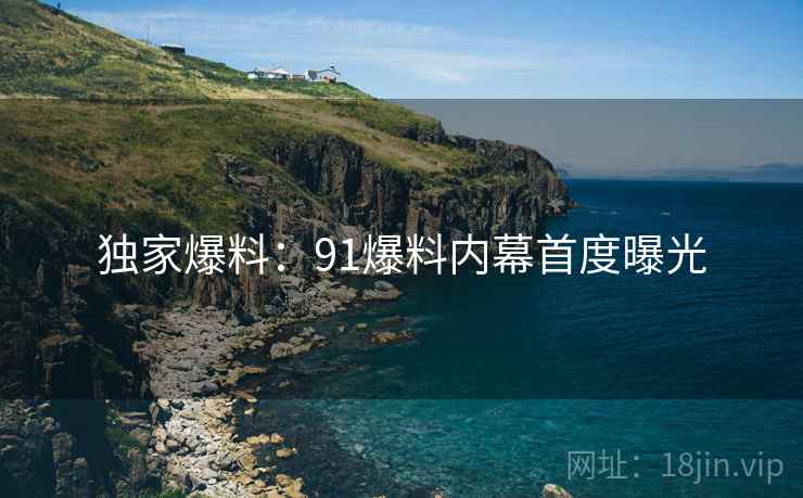 独家爆料:91爆料内幕首度曝光